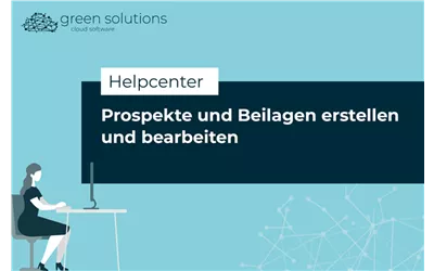 Prospekte erstellen und bearbeiten