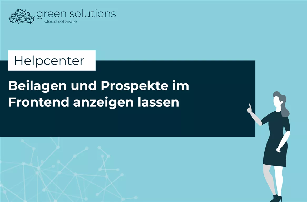 Beilagen und Prospekte im Frontend anzeigen lassen