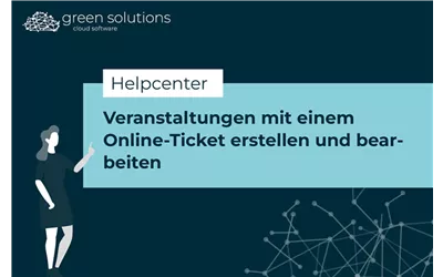 Veranstaltungen mit einem Online-Ticket erstellen und bearbeiten