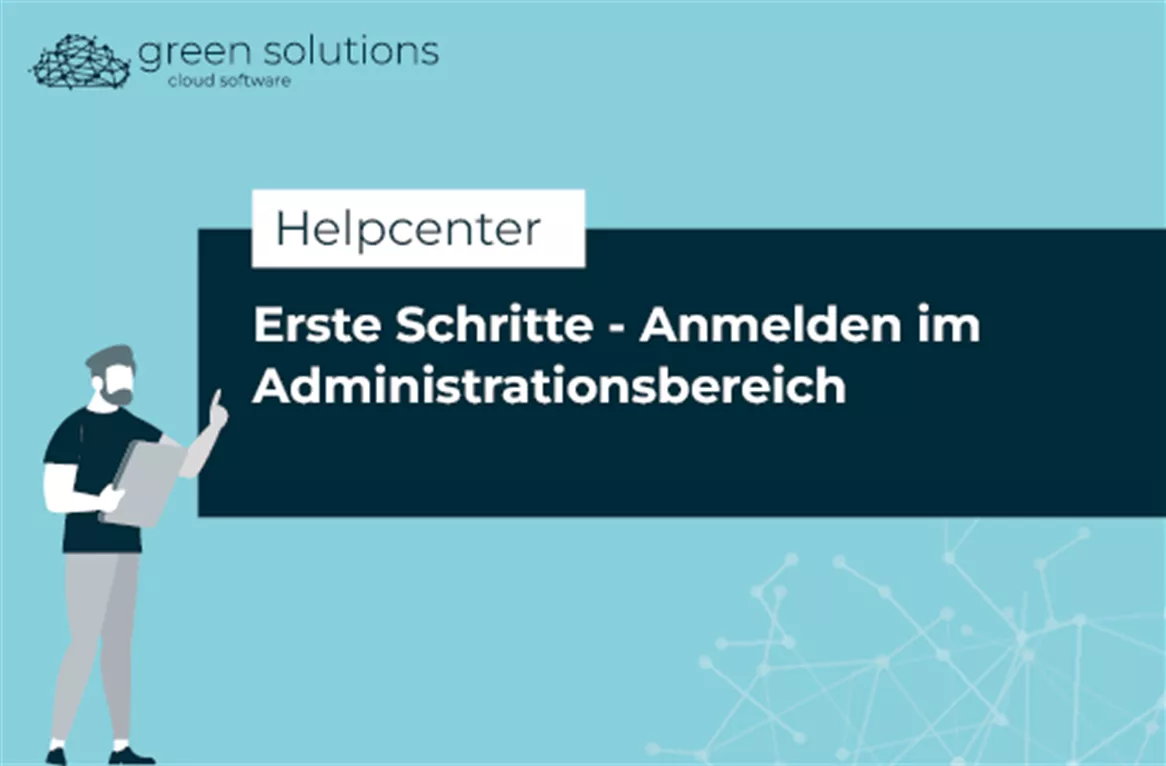 Anmelden im Administrationsbereich