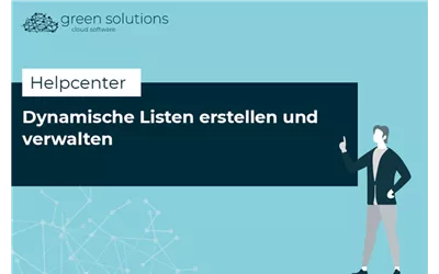 Dynamische Listen erstellen und verwalten