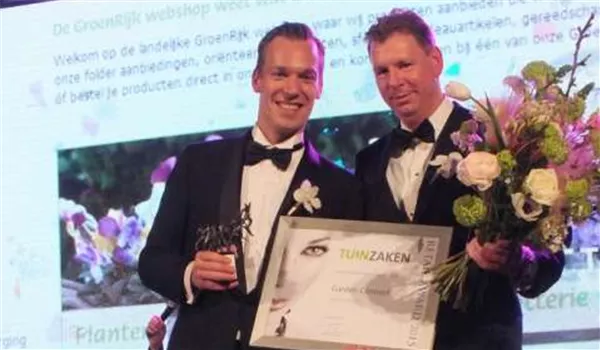 Garden Connect was de eerste winnaar van de Tuinzaken Innovatie Award, die door tuincentra wordt toegekend