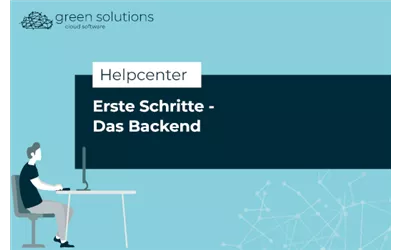 Erste Schritte - Das Backend