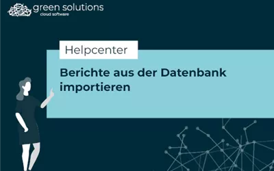 Berichte aus der Datenbank importieren