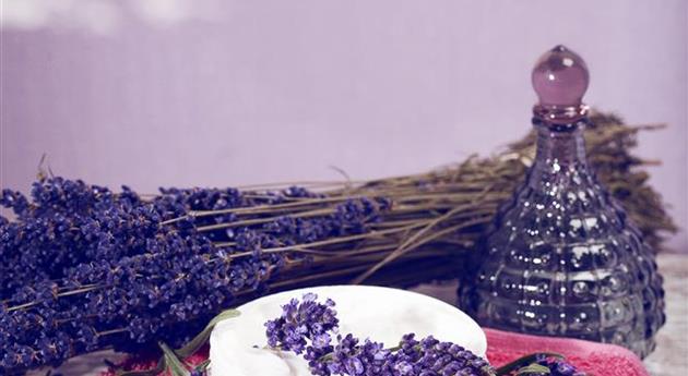 Hautcreme mit Lavendel