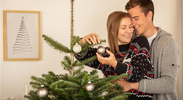 Tannenbaum schmücken