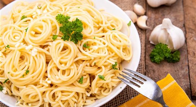 Spaghetti aioli