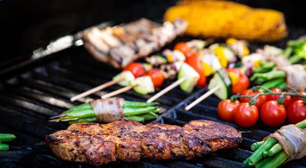 Grillen im Garten - Grillgut