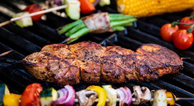 Grillen im Garten - Grillgut