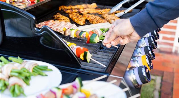 Grillen im Garten - Grillgut