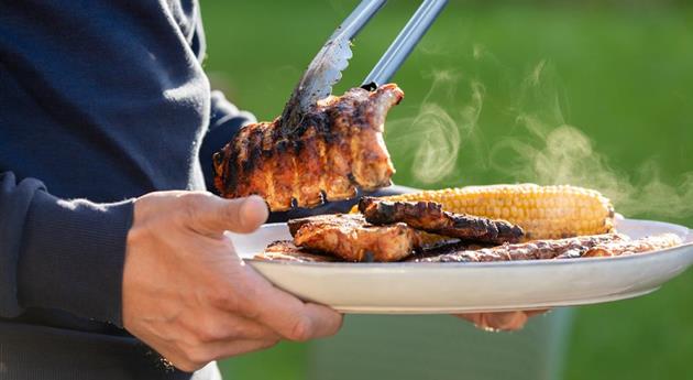 Grillen im Garten - Grillgut