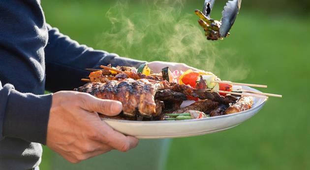 Grillen im Garten - Grillgut