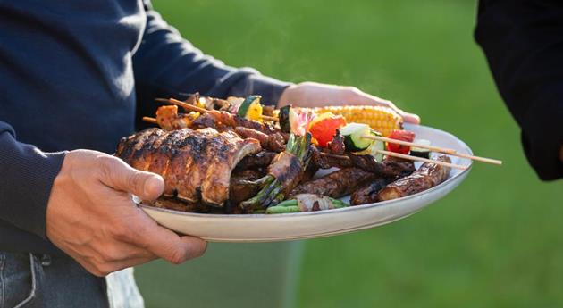 Grillen im Garten - Grillgut