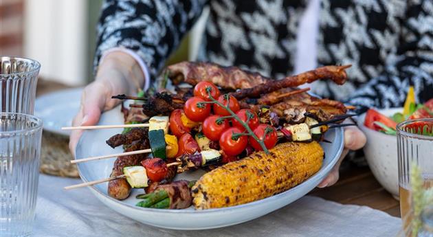 Grillen im Garten - Grillgut